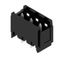 PCB plug-in connector, male header, Dovetails for fixing blocks, THT solder connection, 5.08 mm, Number of poles: 3, 180°, Solder pin length (l): 3.2 mm, tinned, black, Box thumbnail 2