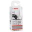 V-groove bit, 1/4", D1 12.7 mm, L 12.7 mm, G 45 mm, 90° thumbnail 2