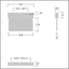 VOYAGER STYLE 115 MS E3T-S SM-S WH - Escape sign luminaire thumbnail 3