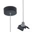 SLOIN slim ASI2 E-L BK/BK - Cord suspension incl. ceiling rose thumbnail 1