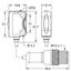 Photoelectric Sensor Laser Diffuse Mode Sensor with Adjustable Background Suppression   VS8EAPLAF70Q5 thumbnail 2