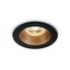 BLACK GU10 10W BRASS REFLECTOR DARK LIGHT thumbnail 1