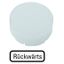 M22-XDLH-W-D16 Button lens, raised white, BACKWARDS thumbnail 1