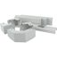XAP020606C Plinth, corner section, HxWxD=200x650x650mm, grey thumbnail 2