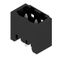 PCB plug-in connector, male header, closed side, THT solder connection, 5.08 mm, Number of poles: 2, 180°, Solder pin length (l): 3.2 mm, tinned, black, Box thumbnail 4