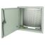 SAT Enclosure Steel,Perf-Mountingplate,3Point,W400xH400xD200 thumbnail 2