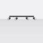 CEILING LAMP NERO 4 BLACK/CHROME GU10 4X40W IP20 thumbnail 9