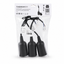 Screw Lamp Holder E27 Black (3-Pack Blister) thumbnail 2