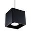 HANGING LAMP QUAD 1 BLACK GU10 1X40W IP20 thumbnail 1