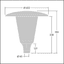 ARW 24L50-740 WSC CL CL2 W5 T60 ANT - LED post-top amenity luminaire thumbnail 3