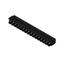 PCB plug-in connector, male header, Dovetails for fixing blocks, THT solder connection, 5.00 mm, Number of poles: 16, 90°, Solder pin length (l): 4.5 mm, tinned, black, Box thumbnail 4