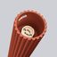 Cylindrical ceiling lamp, grooved tube, red, GU10, KARBON thumbnail 6
