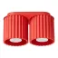 Ceiling lamp AURA 2 red GU10 thumbnail 1