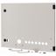 XMW1806CDV-NZM-0 Opening metal front plate for drawer, NZM, ventilated, H=450mm, IP31, grey thumbnail 1
