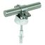 Rod holder StSt f. Rd 16mm with wood screw and plastic dowel D 8mm thumbnail 1