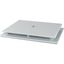 XTSZPTAV4-W800 Top plate, ventilated, W=800mm, IP42, grey thumbnail 4