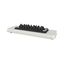 Flange incl. cable push-through plate, IP65, HxWxD=116x330x55mm thumbnail 2