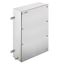 Klippon TB FS (Terminal Box - Fixing Screw), Empty enclosure, stainless steel enclosure, Height: 550 mm, Width: 350 mm, Depth: 150 mm, Material: Stainless steel 1.4404 (316L), electropolished, silver thumbnail 1