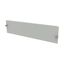 ProfiSNAP Front Plate, for enclosure width 600mm, H=125mm, blind thumbnail 1