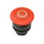 M22S-DRP-R-X0 Mushroom actuator, RMQ-Titan, Mushroom, maintained, Mushroom red, red, inscribed, Bezel: black thumbnail 1