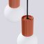 Pendant lamp HALO 3P red ochra thumbnail 12