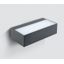 ANTHRACITE WALL LIGHT 2x4,5W WW IP54 230v thumbnail 1