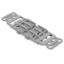 Mounting carrier with strain relief 3-way for inline splicing connecto thumbnail 1