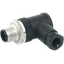 M12 male 90° A-cod. screw terminal 8-pol., max. 0.5mm², 6 - 8mm thumbnail 2