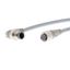 Cable with connectors on both cable ends, M12 straight socket (female) XS2W0463F thumbnail 1