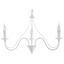 MINERVA CHANDELIER 3 WHITE E14 3X40W IP20 thumbnail 1