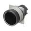 Pushbutton A22NZ 22 dia., bezel brushed metal, full guard, momentary, A2270114M thumbnail 2