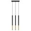 HANGING LAMP MOSAIC 3L BLACK/GOLD G9 3X40W IP20 thumbnail 1