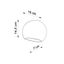 CERAMIC WALL LAMP GLOBE E27 1X60W IP20 thumbnail 7
