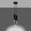 LOOPEZ 3P HANGING LAMP BLACK/CHROME GU10 3X40W IP20 thumbnail 2