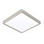 FUEVA-Z DL 19,5W 2500lm tuneable white, 285x285, nickel thumbnail 1