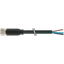M8 female 0° with cable RADOX EM 104 4x0.5 bk 2m thumbnail 1