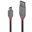 5m USB 2.0 Type A to Mini-B Cable, Anthra Line USB Type A Male to Mini-B Male thumbnail 1