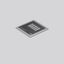 Cover plate, diffuser L 255 B 240 H 13 colour: silver thumbnail 1