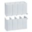 Sealable terminal cover - IP20 - for DSX 4-pole size 1 inter-disconnector and manual source inverter thumbnail 1