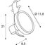 YOKI QPAR111 Spot for EASYTEC II,GU10,max.75W,inc. deco ring thumbnail 2