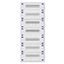 Distribution board insert KVN 60mm, 2-28K, 7-rows thumbnail 2