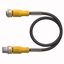 Actuator and Sensor Cable, PUR Extension Cable   RKC4.4T-0.6-RSC4.4T/TXL3013 thumbnail 1