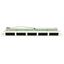 Patchpanel 50xRJ45 unshielded, ISDN, 19", 1U, RAL7035 thumbnail 2