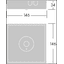 VOYAGER STAR P MSC SPOT ECD WH - Emergency luminaire thumbnail 3
