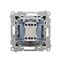 Dimmer for dimmable LED's, rotary-push, 1 pole, black matt thumbnail 2