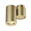ENOLA_B SPOT 1 wall and ceiling light, single, brass, GU10 , max. 50W thumbnail 1
