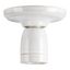Ceiling / Wall Lamp Porcelain S E27 White thumbnail 2