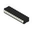 Printed circuit board terminals, 3.81 mm, Number of poles: 12, 90°, Solder pin length (l): 3.5 mm, black, PUSH IN with actuator, Clamping range, max. : 1.5 mm², Tube thumbnail 2