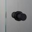 DOOR KNOB / FIXED / DOUBLE-SIDED / LINEAR / WELDERS BLACK thumbnail 1