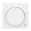 1794 R-44M Cover plate with legend Characters 1 ... 6 for Thermostat Turn button studio white matt - Busch-art linear thumbnail 1